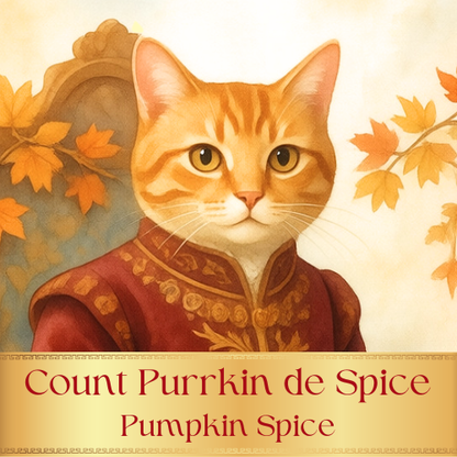 Count Purrkin de Spice- Pumpkin Spice Flavored Coffee