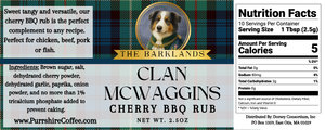 Clan Mac Waggins - Cherry BBQ Rub