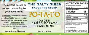 Po-Ta-To - Loaded Baked Potato Popcorn Seasoning