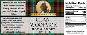 Clan Woofmor - Hot & Smoky BBQ Rub