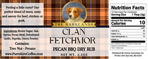 Clan Fetchmor - Pecan BBQ Dry Rub