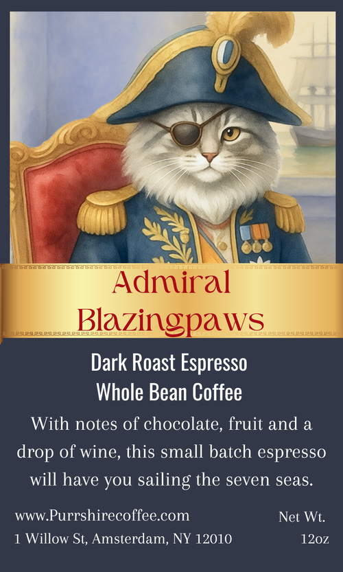 The Admiral Blazingpaws- Espresso Roast Coffee