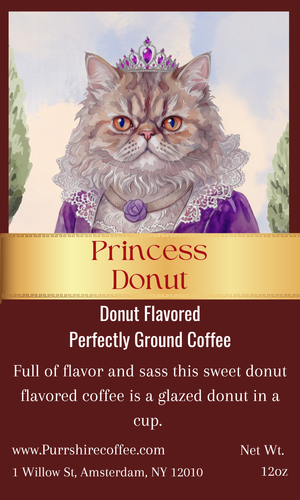 Princess Donut- Donut Flavored Coffee