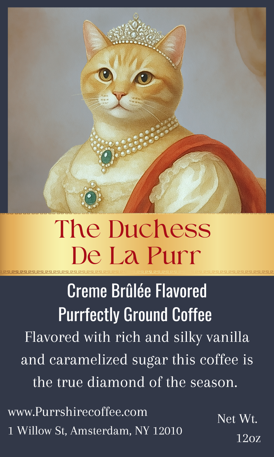 The Duchess De La Purr - Creme Brûlée Coffee