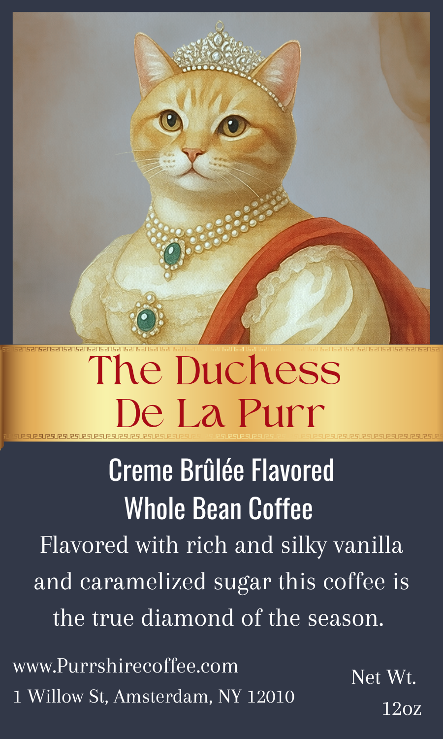 The Duchess De La Purr - Creme Brûlée Coffee