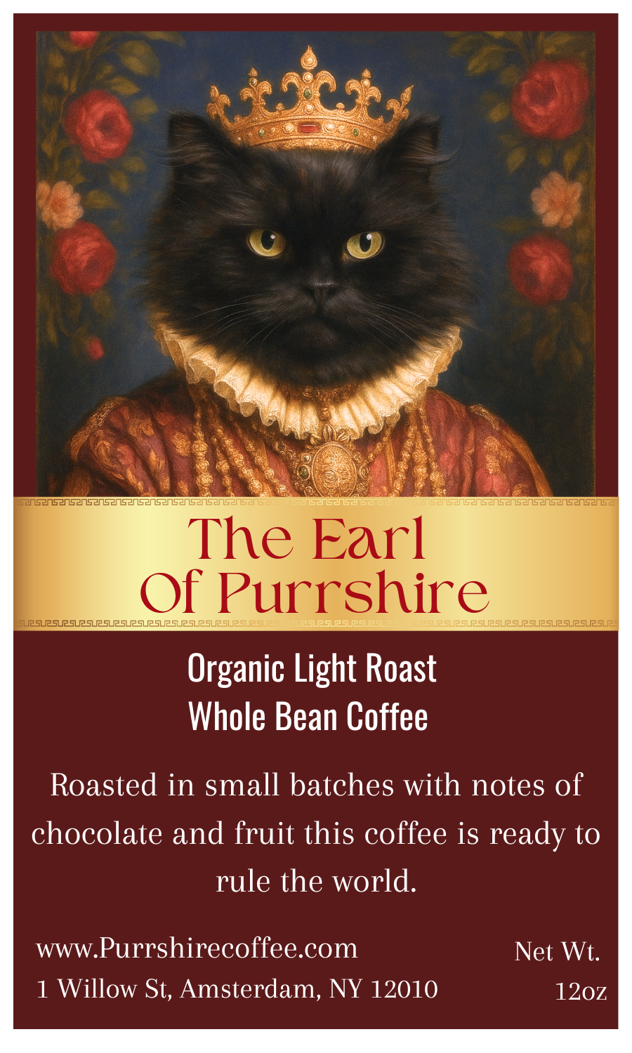 The Earl of Purrshire - Light Roast Coffee