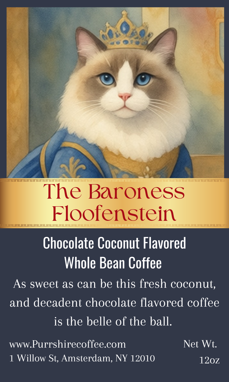 The Baroness Floofenstein - Chocolate & Coconut Coffee