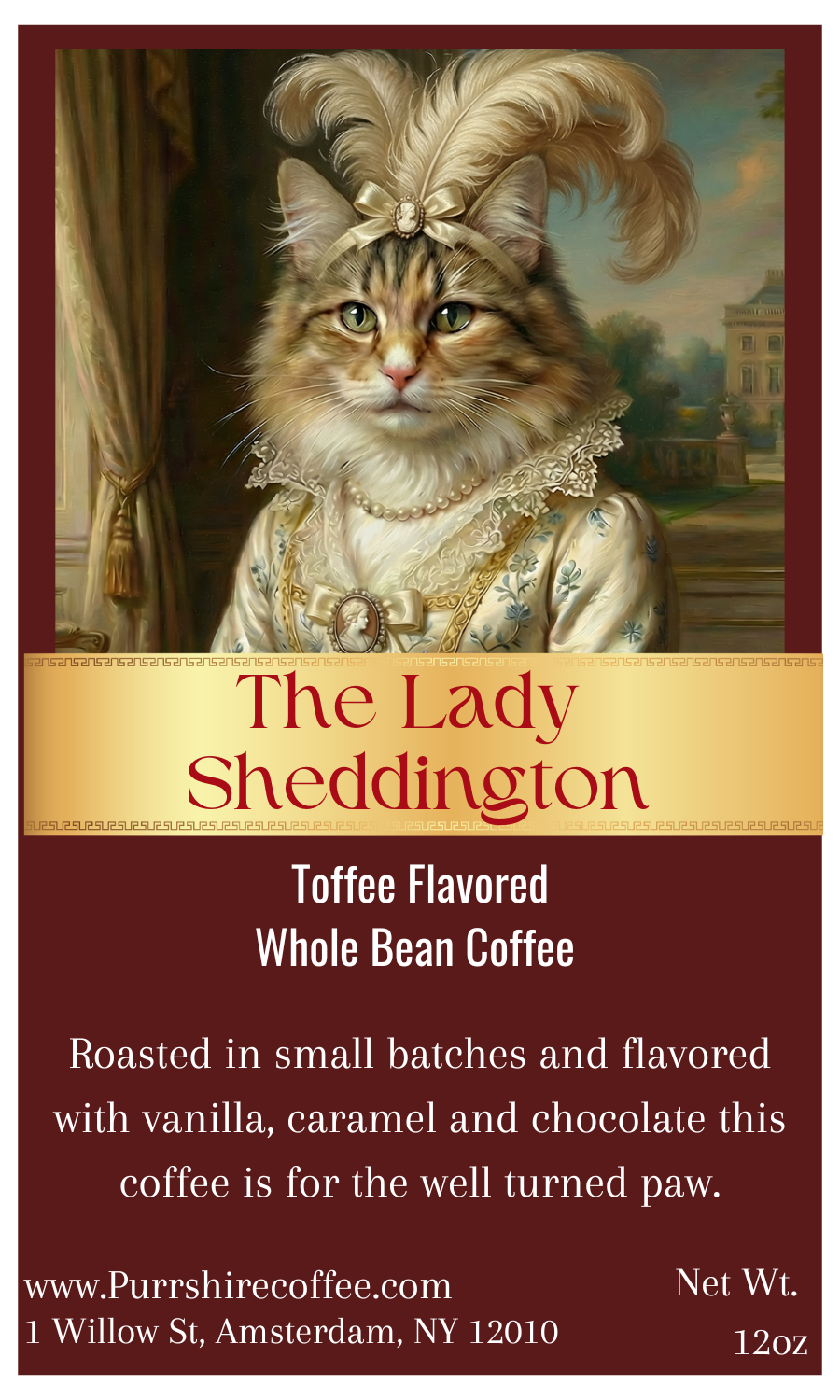 The Lady Sheddington - Toffee Flavored Coffee