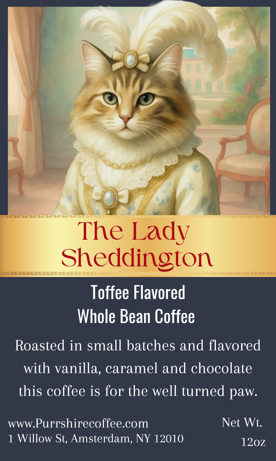 The Lady Sheddington - Toffee Flavored Coffee