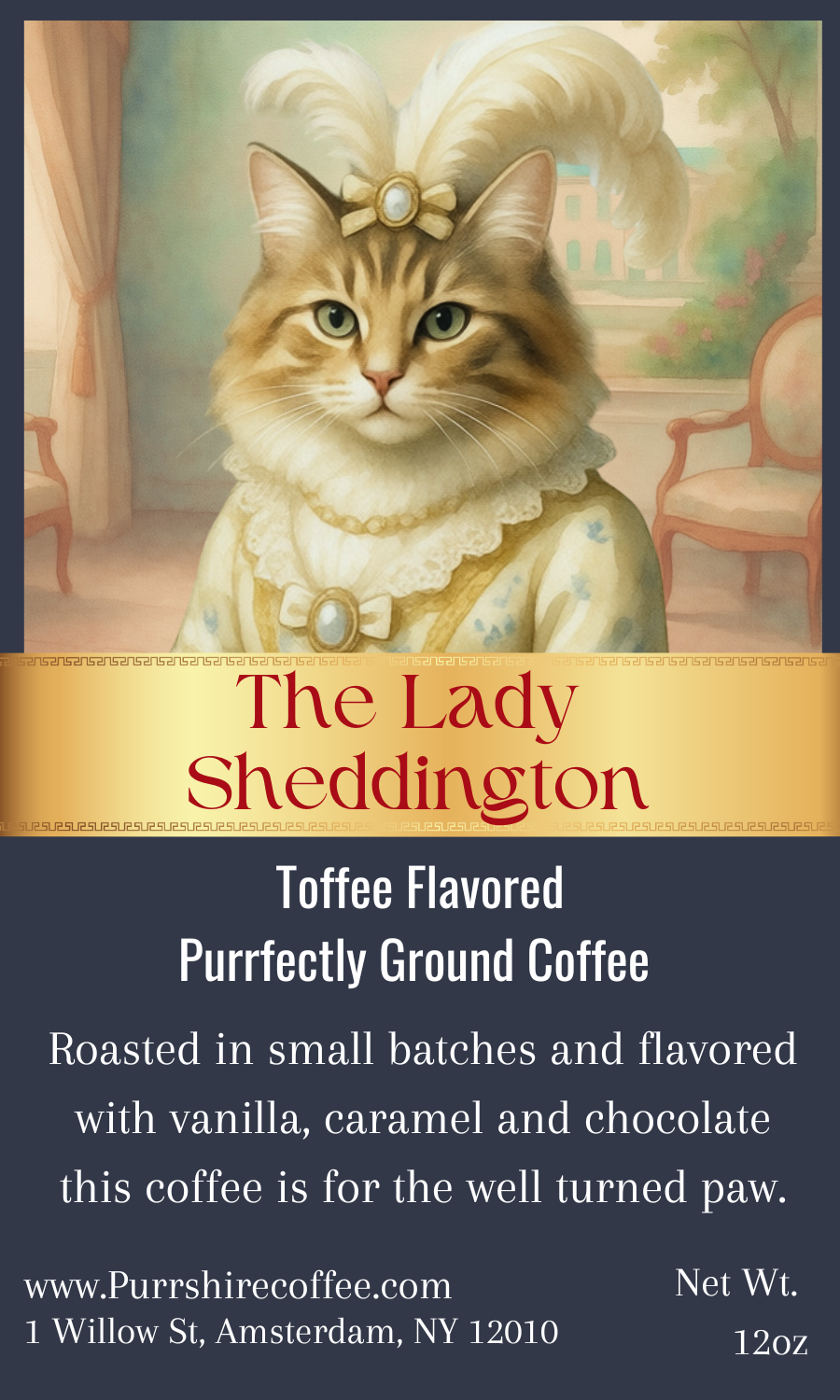 The Lady Sheddington - Toffee Flavored Coffee